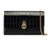 Amberley Clutch, &pound;420, Handbags, Black, Leather, Front view